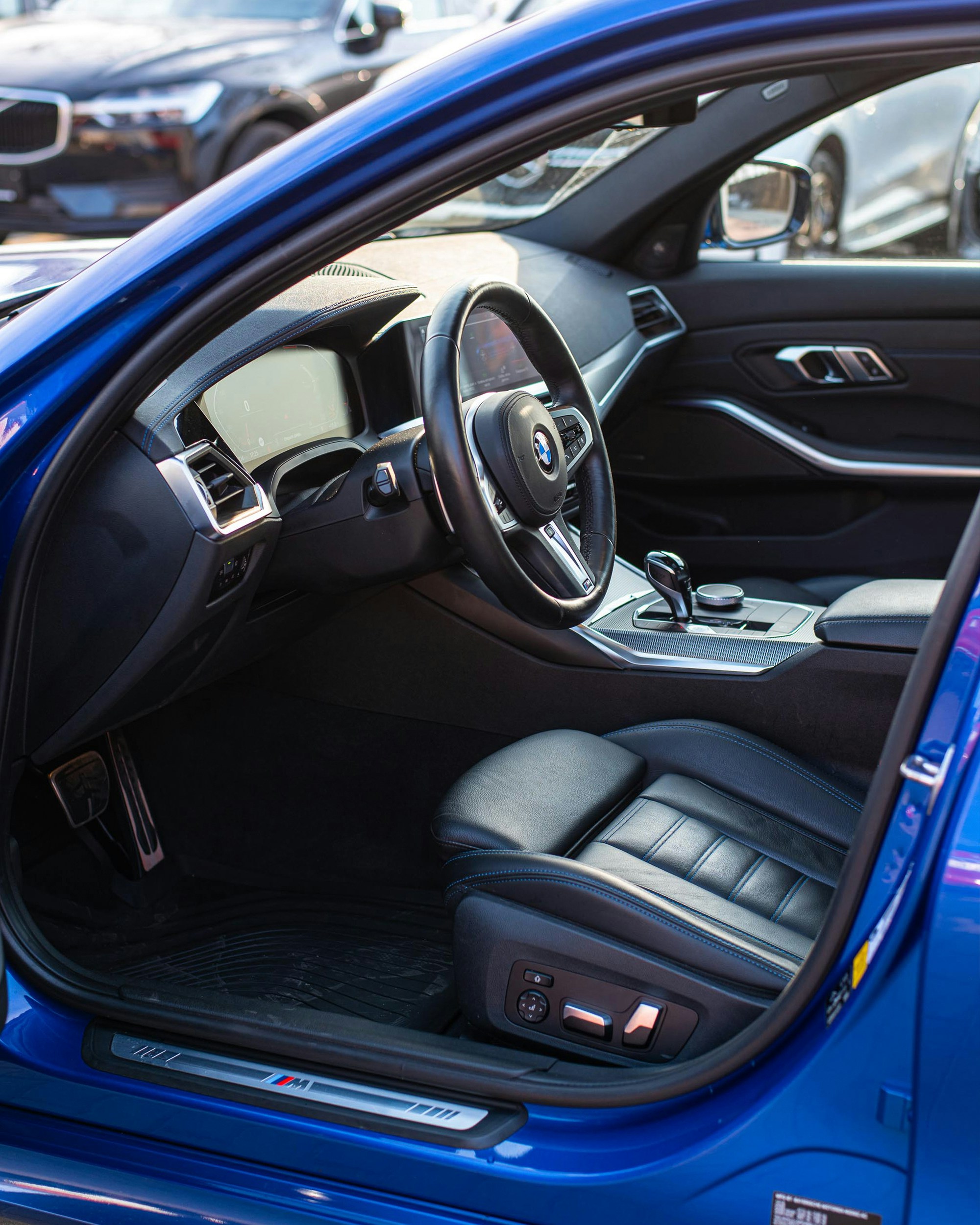 Freshly detailed car interior